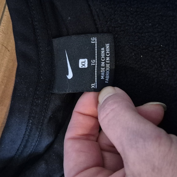 Nike Black and Gold women's sweater - Picture 2 of 3